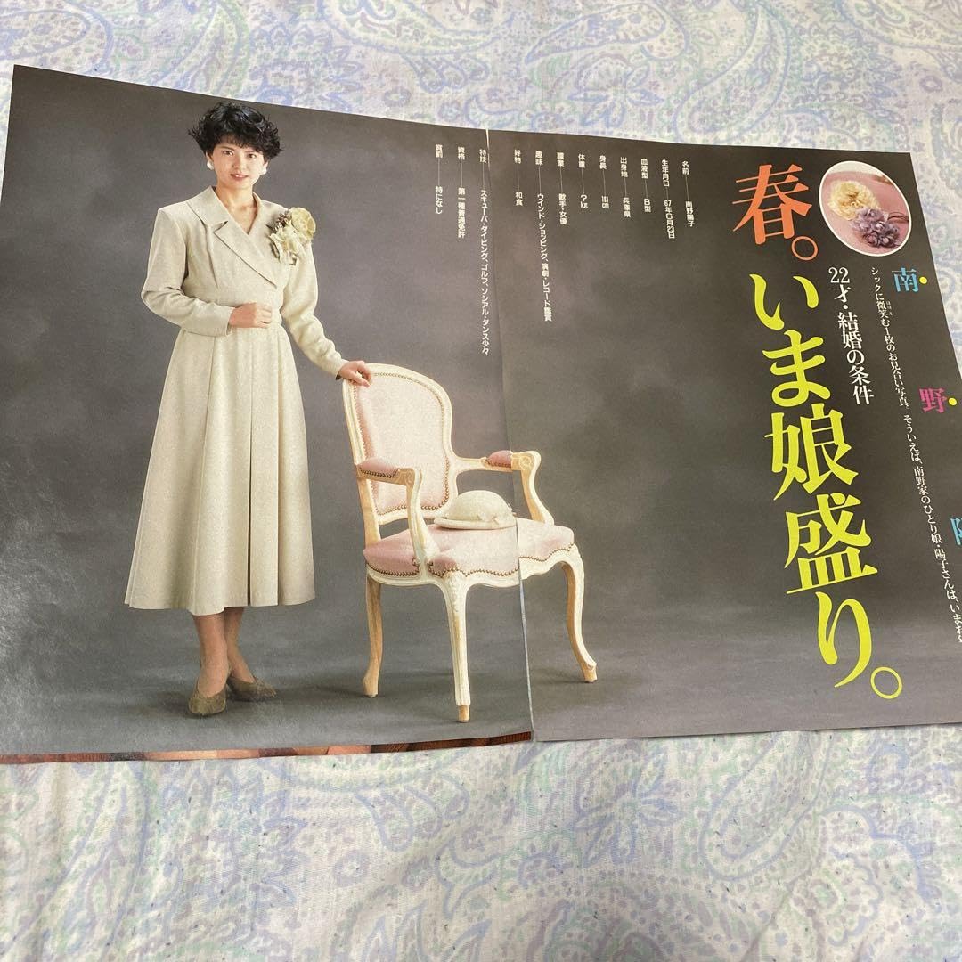 Amazon.co.jp: 南野陽子22歳の超綺麗な切り抜き超1990年4月。 : おもちゃ
